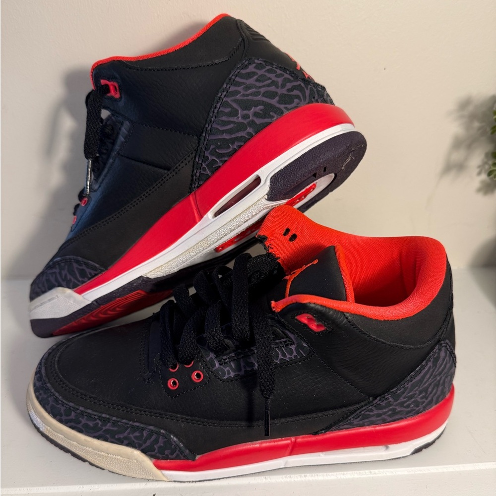 Air Jordan 3 Retro 'Crimson'  GS Size 6 Youth